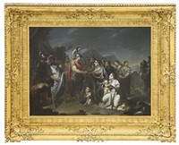 Alessandro Magno incontra la famiglia di Dario, 1775 Alessandro Magno incontra la famiglia di Dario, 1775