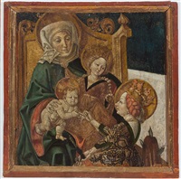 Die mystische Vermählung der Hl. Katharina