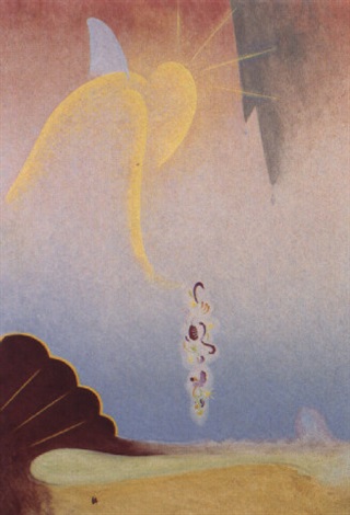 the first spring garland by agnes pelton on artnet agnes pelton