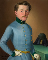 Portrait of a First Lieutenant of the..., 1852 Portrait of a First Lieutenant of the..., 1852