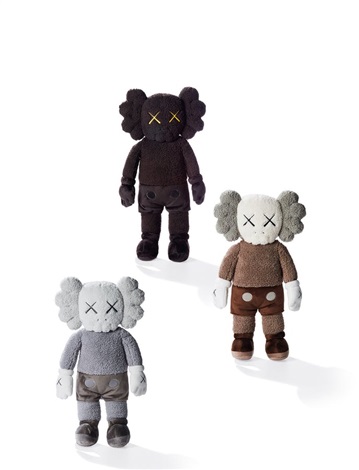 kaws plush set