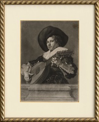 Der Mandolinenspieler, 1754