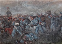 Schlachtenszene
