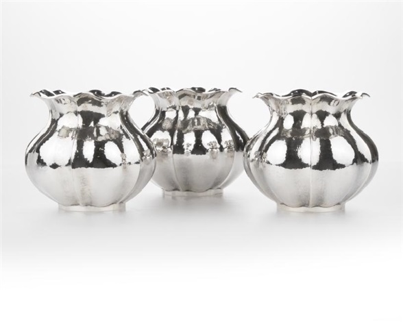 Three Buccellati Sterling Silver Vases By Buccellati On Artnet