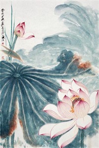 荷花图 (Lotus)