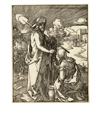 Christus erscheint Magdalena - Noli me..., 1510 Christus erscheint Magdalena - Noli me..., 1510