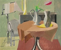 Interieur mit Stillleben, 1944