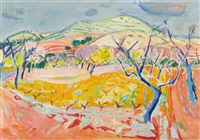 Spätsommerlandschaft, 1956