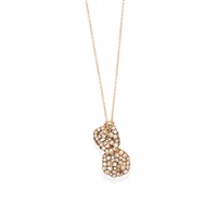 H.STERN: AN 18K GOLD AND DIAMOND 'NATUR' NECKLACE