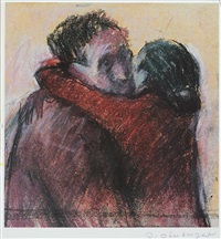 Sammlung von 4 Farboffsetdrucken, 1978–1980