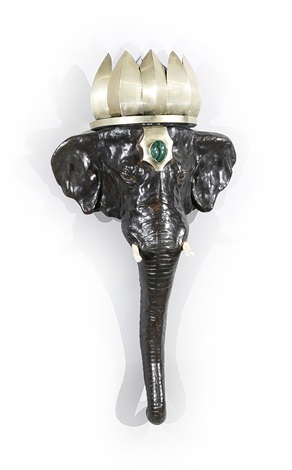 Elefantenkopf Wandskulptur By Anthony Redmile On Artnet