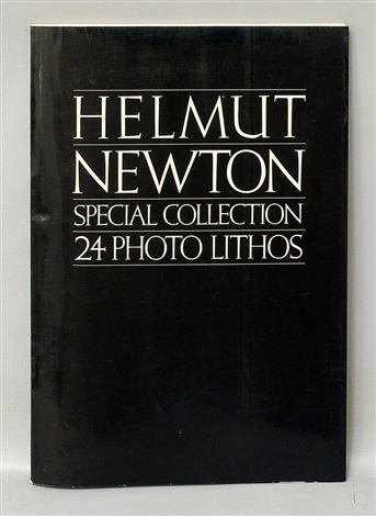Fotobuch Special Collection 24 Photo Lithos By Helmut Newton On Artnet