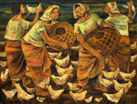 Paghuhuli Ng Mga Manok (Catching Chickens) 捕雞, 1962