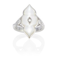 KABANA: A 14K WHITE GOLD, MOTHER-OF-PEARL AND...