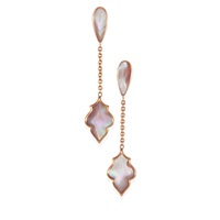 Kabana: A Pair of 14K Rose Gold and...