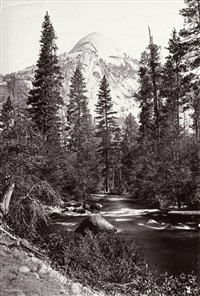 North Dome, 3633 feet, Yosemite, Cal, 1860–1869 North Dome, 3633 feet, Yosemite, Cal, 1860–1869