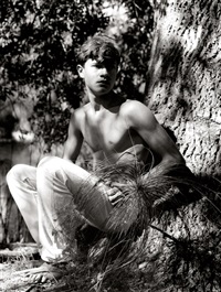 Portrait of a young Sicilian man, 1950