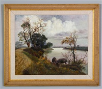 Winter at the riverside