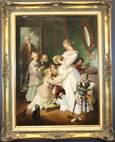 Werther Besucht Lotte In Ihrem Haus By Joseph Haier On Artnet