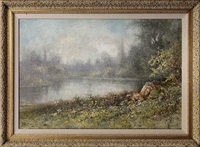 Lake in the Mist, 1916