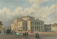 Großherzogliches Hoftheater Karlsruhe, im..., 1840 Großherzogliches Hoftheater Karlsruhe, im..., 1840