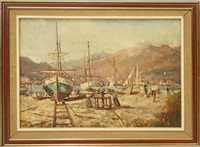 Hafenansicht in Tunesien (?), 1928