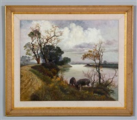 Winter at the riverside