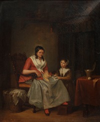Huiselijk tafereel