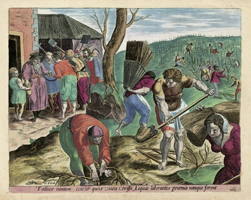 Das Gleichnis der Arbeiter im Weinberg by Gerard de Jode on artnet