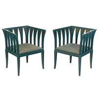 ELIEL SAARINEN, CHAIRS, MODEL 275, PAIR