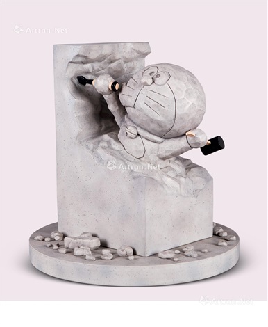 雕刻家哆啦a梦by Medicom Toy On Artnet