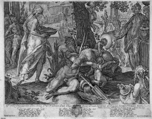 Romulus Und Remus Bei Der Wolfin After Bartholomaus Spranger By Raffaello Guidi On Artnet