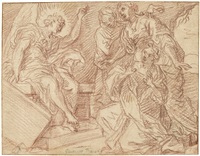 Ein Engel am Grabe Christi