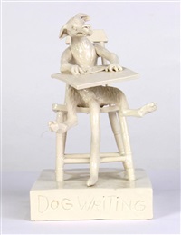 Dog Writing a Letter, 1975