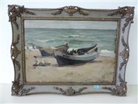 Boote am Strand, 1910