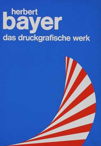 Herbert Bayer Das Druckgrafische Werk Poster By Herbert Bayer On Artnet