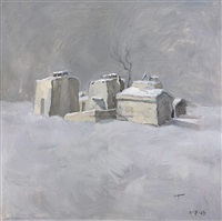 House in mist I, 2009