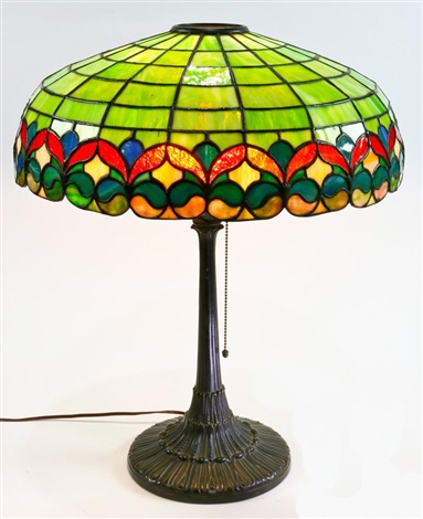 leaded glass table lamps