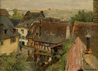 Motiv aus Rotenburg, 1910