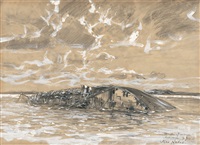 Dampfer 'Gneisenau' Antwerpen, 1915