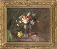 Großes Blumenstillleben