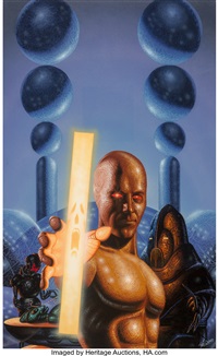 Terry Oakes The Rod of Light Paperback Novel , 1985
