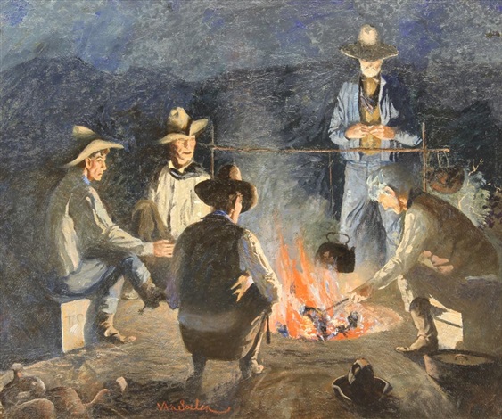 Cowboys by Theodore Van Soelen on artnet