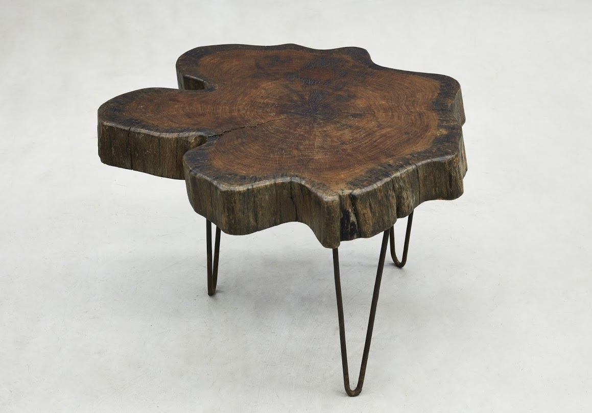 Tree Trunk Coffee Table By Pierre Jeanneret On Artnet