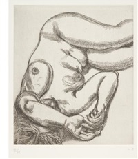 Woman on A Bed, 1991–1992