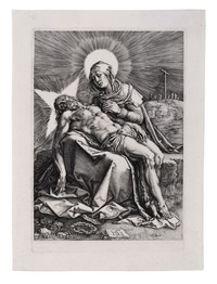 Pietà by Hendrik Goltzius