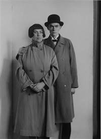 The Painter Otto Dix and Wife, 1926–printed: 1974