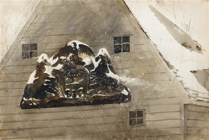 blizzard by andrew wyeth