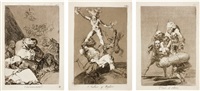 Chosen works from the series Los..., 1797–1798
