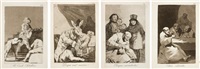 Chosen works from the series Los..., 1797–1798